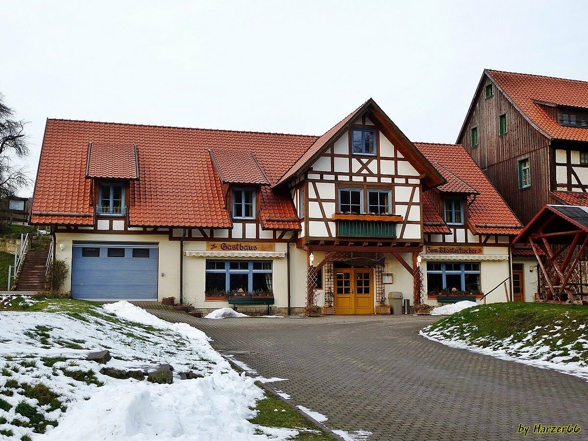 Hotel Zum Klosterfischer Blankenburg  Exteriör bild